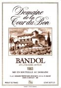 Bandol-Tour du Bon 1983